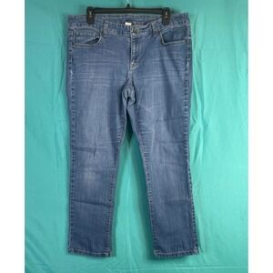 SONOMA LIFE‎ STYLE Womens Jeans Denim Blue Skinny Leg Size 12S Casual Mid rise